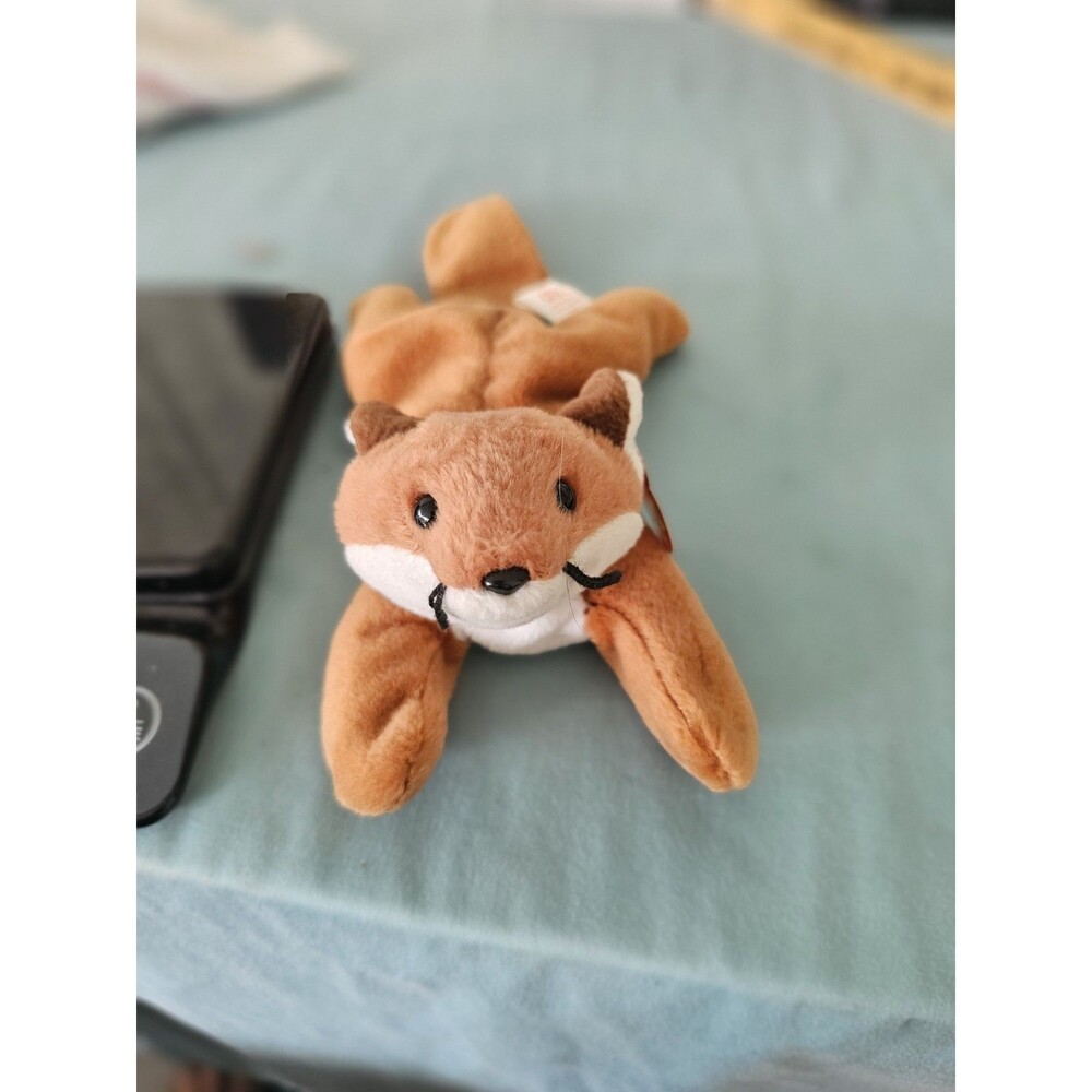 TY • SLY • Fox Beanie Babies 1996 ORIGINAL VINTAGE RETIRED RARE